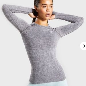 GYMSHARK VITAL SEAMLESS LONG SLEEVE TOP